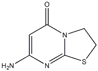 7-Amino-2,3-dihydro-5H-thiazolo[3,2-a]pyrimidin-5-one Struktur