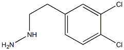 (3,4-Dichlorophenethyl)hydrazine Struktur