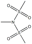 N-Methyldi(methylsulfonyl)amine Struktur