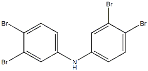 Bis(3,4-dibromophenyl)amine Struktur