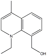 1-Ethyl-4-methyl-1,2-dihydroquinoline-8-methanol Struktur