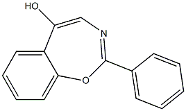 2-Phenyl-1,3-benzoxazepin-5-ol Struktur