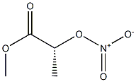 [R,(+)]-2-(Nitrooxy)propionic acid methyl ester Struktur