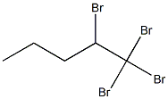 1,1,1,2-Tetrabromopentane Struktur