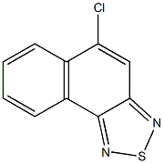 5-Chloronaphtho[1,2-c][1,2,5]thiadiazole Struktur