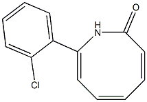 8-(2-Chlorophenyl)azocin-2(1H)-one Struktur