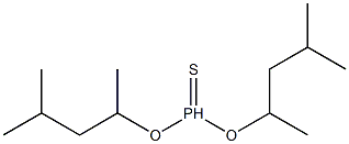 Thiophosphonic acid O,O-bis(1,3-dimethylbutyl) ester Struktur