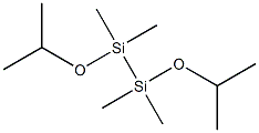 1,1,2,2-Tetramethyl-1,2-di(isopropyloxy)disilane Struktur