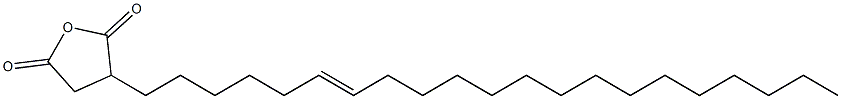 2-(6-Henicosenyl)succinic anhydride Struktur