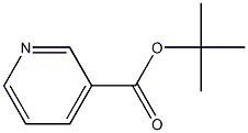 Pyridine-3-carboxylic acid tert-butyl ester Struktur