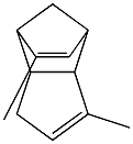 3,8-Dimethyltricyclo[5.2.1.02,6]deca-3,8-diene Struktur