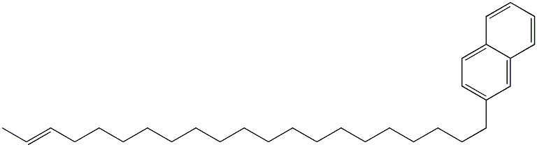 2-(19-Henicosenyl)naphthalene Struktur