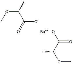 Bis[[R,(+)]-2-methoxypropionic acid] barium salt Struktur