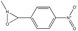 2-Methyl-3-(p-nitrophenyl)oxaziridine Struktur