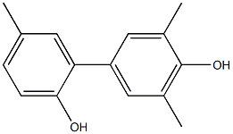 3',5,5'-Trimethyl-1,1'-biphenyl-2,4'-diol Struktur