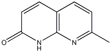 7-Methyl-1,8-naphthyridin-2(1H)-one Struktur