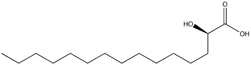 [R,(-)]-2-Hydroxypentadecanoic acid Struktur