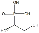 [(R)-1,2-Dihydroxy(1-2H)ethyl]phosphonic acid Struktur