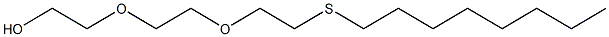 3,6-Dioxa-9-thiaheptadecane-1-ol Struktur