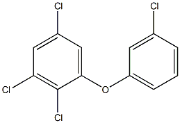 2,3,5-Trichlorophenyl 3-chlorophenyl ether Struktur