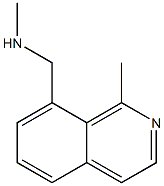 1-Methyl-8-[(methylamino)methyl]isoquinoline Struktur