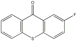 2-Fluoro-9H-thioxanthen-9-one Struktur