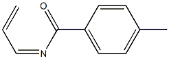 (Z)-N-(2-Propenylidene)-4-methylbenzamide Struktur