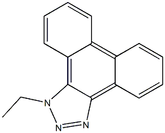 1-Ethyl-1H-phenanthro[9,10-d]triazole Struktur