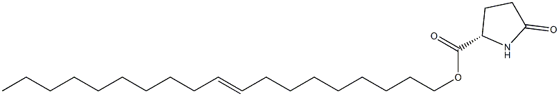 (S)-5-Oxopyrrolidine-2-carboxylic acid 9-nonadecenyl ester Struktur