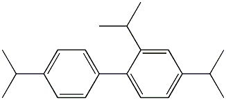 4,2',4'-Triisopropyl-1,1'-biphenyl Struktur