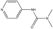 1-(4-Pyridinyl)-3,3-dimethylurea Struktur