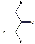 1,1,3-Tribromobutane-2-one Struktur