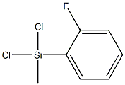 Dichloro(2-fluorophenyl)(methyl)silane Struktur