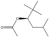 [R,(+)]-2,2,5-Trimethyl-3-hexanol acetate Struktur