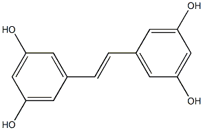 3,3',5,5'-Tetrahydroxystilbene Struktur