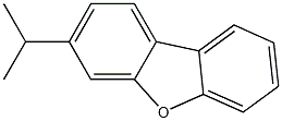 3-Isopropyldibenzofuran Struktur