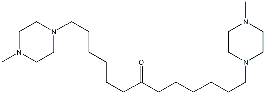 (4-Methyl-1-piperazinyl)hexyl ketone Struktur