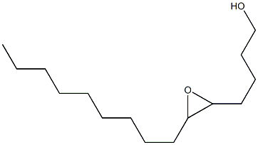 5,6-Epoxypentadecan-1-ol Struktur