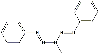 3-Methyl-1,5-diphenyl-1,4-pentazadiene Struktur