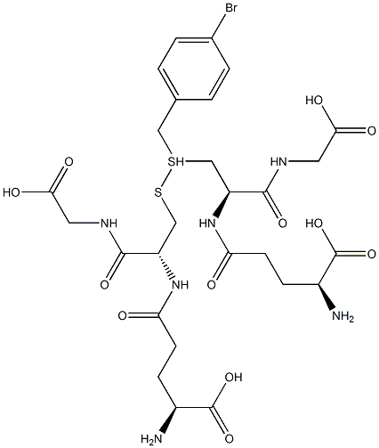 S-p-Bromobenzylglutathione Struktur