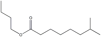 7-Methyloctanoic acid butyl ester Struktur