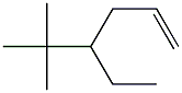 4-tert-Butyl-1-hexene Struktur