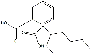 (-)-Phthalic acid hydrogen 1-[(R)-1-ethylpentyl] ester Struktur