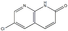 6-Chloro-1,8-naphthyridin-2(1H)-one Struktur