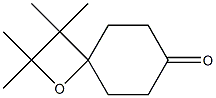 2,2,3,3-Tetramethyl-1-oxaspiro[3.5]nonan-7-one Struktur