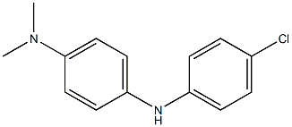 N-(4-Chlorophenyl)-N',N'-dimethyl-p-phenylenediamine Struktur