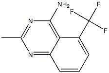 5-(Trifluoromethyl)-2-methylquinazolin-4-amine Struktur