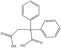 2,2-Diphenylsuccinic acid Struktur