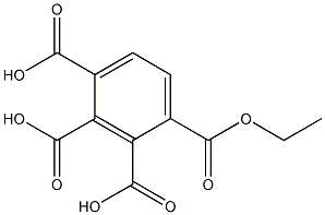 Benzene-1,2,3,4-tetrakis(carboxylic acid ethyl) ester Struktur