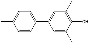 2,6-Dimethyl-4-(4-methylphenyl)phenol Struktur